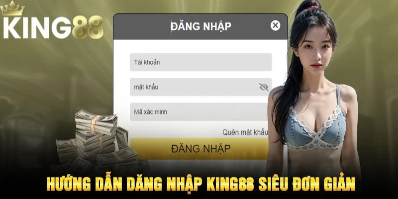 Các bước đăng nhập King88 cực dễ dàng