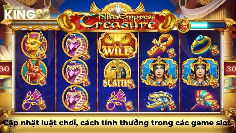 Cập nhật luật chơi, cách tính thưởng trong các game slot 